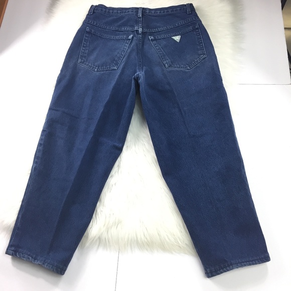 Guess Denim - Vintage 90s Guess High Waisted Mom Taper Jeans 32